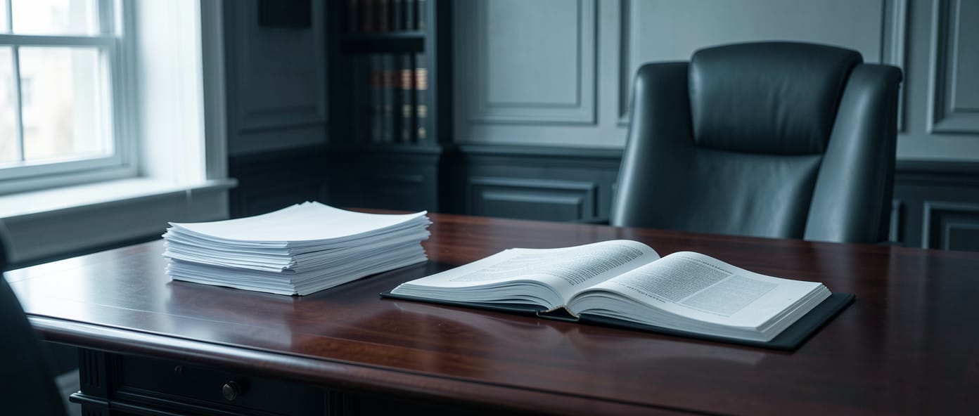Law firm document desk